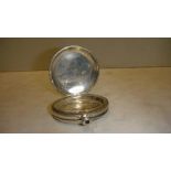 Silver case pocket watch case 40 g