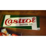 Cast iron sign Castrol