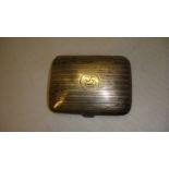 Silver cigarette case Birm 1919 74 g