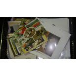 2 x Boxes of modern postcards,