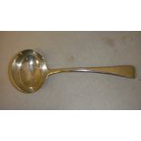 Solid silver soup ladle London 1804 Richard Crossley 57 g