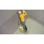 Royal Doulton Figure : Teeing off