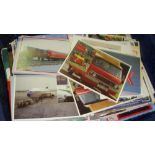 2 x Boxes of modern postcards,