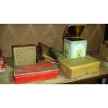 Vintage advertising tins & boxes