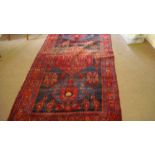 Semi antique wool rug