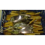 Bone and other handled cutlery