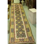 Semi antique wool rug