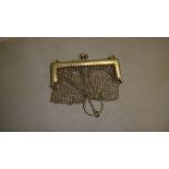 Silver mesh coin purse 41 g