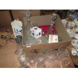 Decorative glass ware, ornaments, Lilliput lane etc.