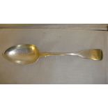 Solid silver serving spoon London 1816 T Johnson ? 62 g