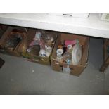 4 x boxes of decorative china glass and ornaments etc.