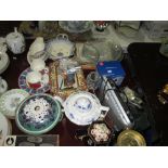 boxes of assorted decorative china, ornaments etc.