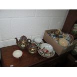 Decorative china and tea ware