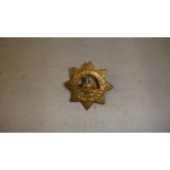 Gilded sweetheart brooch Lincolnshire Regiment