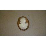 Cameo brooch