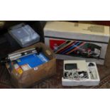 A boxed Paterson colour darkroom kit along with a vintage Noris projector,
