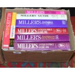 A collection of eight Millers price guide books.