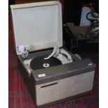 A vintage Garrard RC 121 MK II record player.