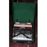 A case of Geraldo accordian.