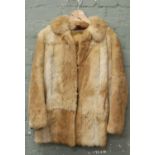 A ladies fur jacket and two fur skins by Ross Furriers Ltd Leeds.