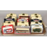 Fifteen boxed Diecast model vehicles including Lledo, Corgi etc.