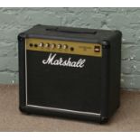 A Marshall keyboard 20 amplifier.