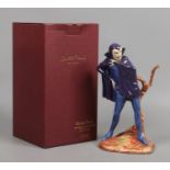 A boxed limited edition Carltonware hand painted porcelain figurine 'Mephisto' with certificate