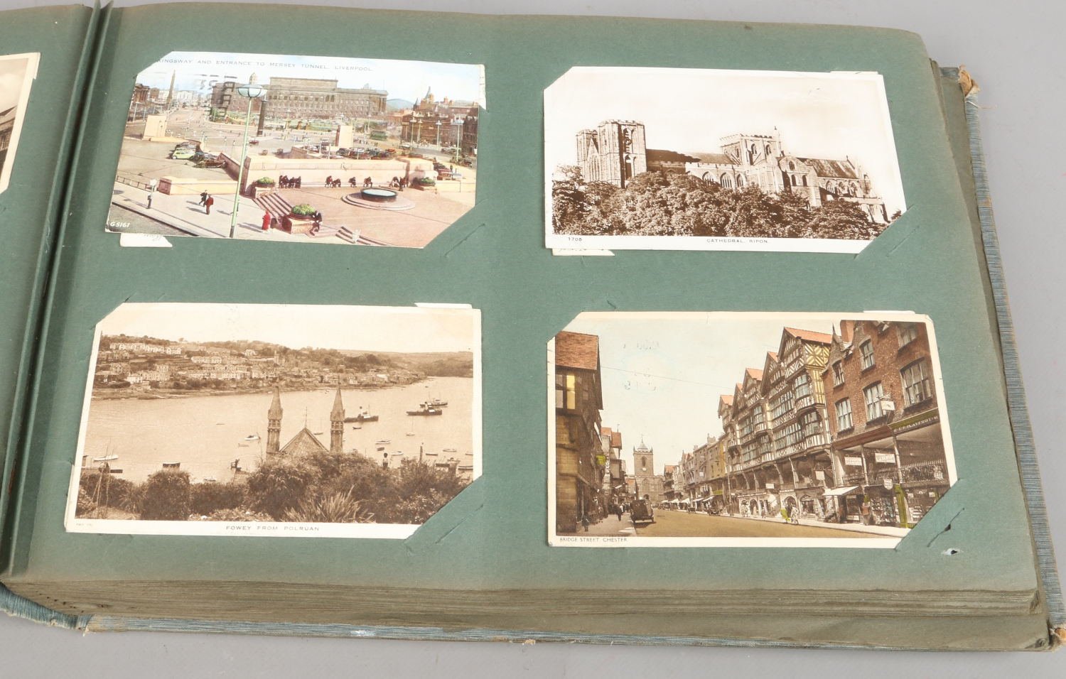 A postcard album and contents of early to mid C20th colour and monochrome postcards. - Image 3 of 4