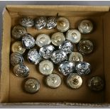 A quantity of Scottish Constabulary buttons.