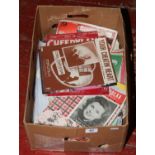 A box of mainly 1930s and 40s sheet music.