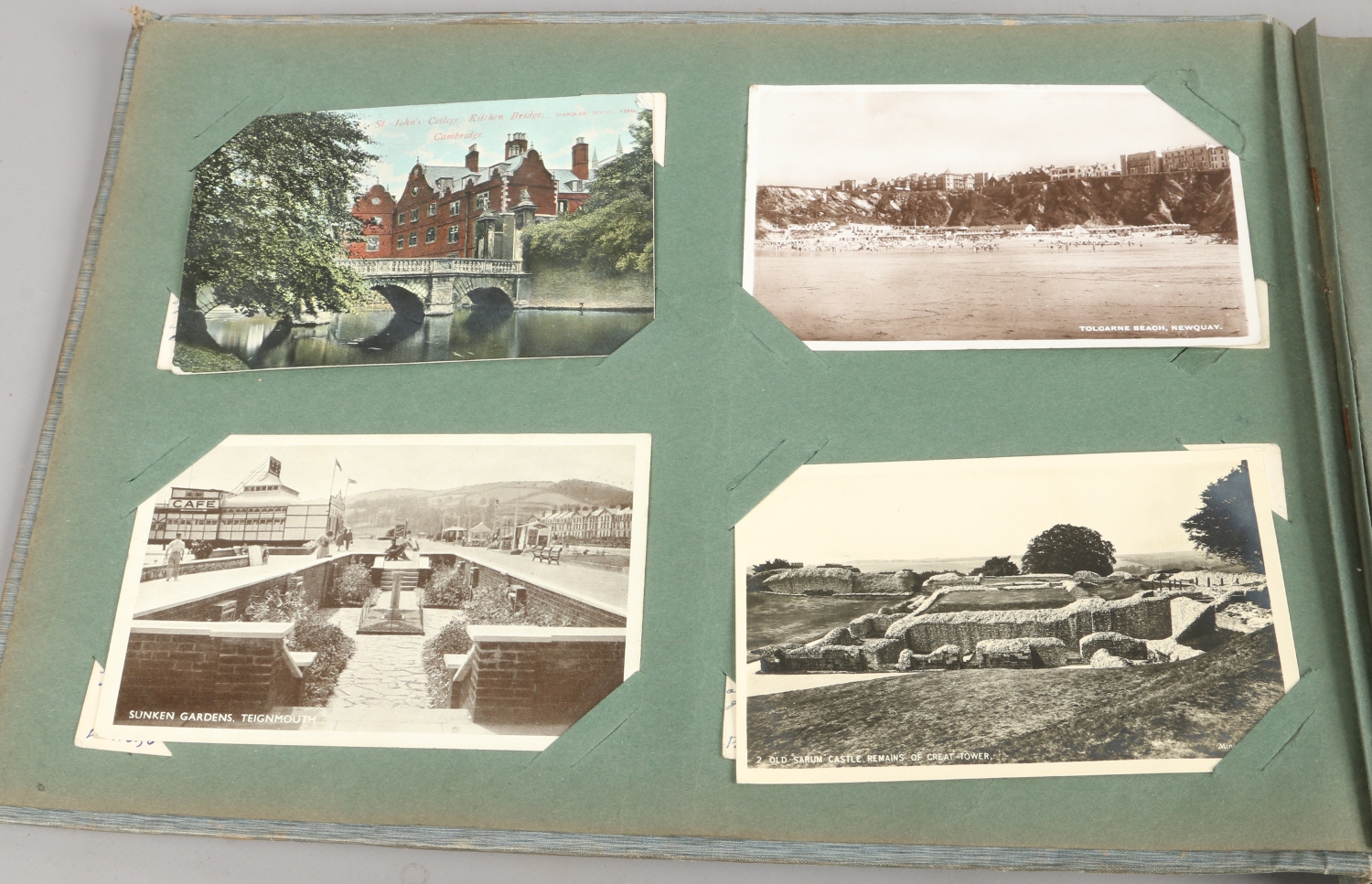 A postcard album and contents of early to mid C20th colour and monochrome postcards. - Image 4 of 4