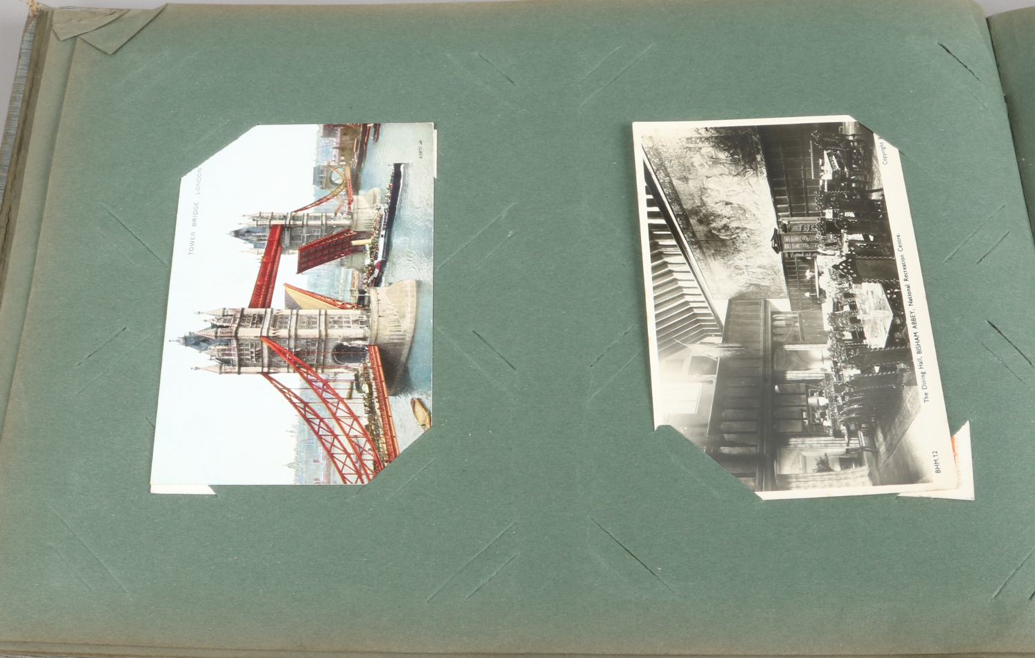 A postcard album and contents of early to mid C20th colour and monochrome postcards. - Image 2 of 4