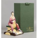 A Kevin Francis limited edition china figure 'pyjama girl' modelled by Carl Peers in original box