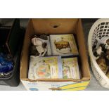 Box of Beatrix Potter items