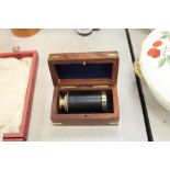 Boxed reproduction telescope