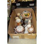 Box of ceramics