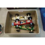 3 Tri-ang model racing cars