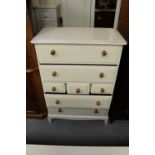 Painted Stag multi drawer chest of drawers