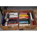 2 boxes of books