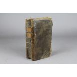 A First World War interest book being an 18th Century copy of "Breviarium". Inscription reads "