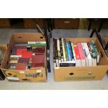 2 boxes of mixed general books