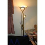 modern metal standard lamp