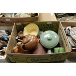 Box of ceramics