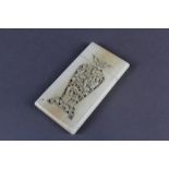 19th century Chinese Cantonese carved ivory card case