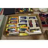 Box of Cordi model cars etc (boxed)