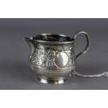 Victorian silver cream jug by Charles Stuart Harris, London, 1883, weight 1.6ozt (a.f.)