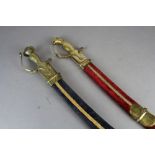 2 Reproduction Talwar style swords