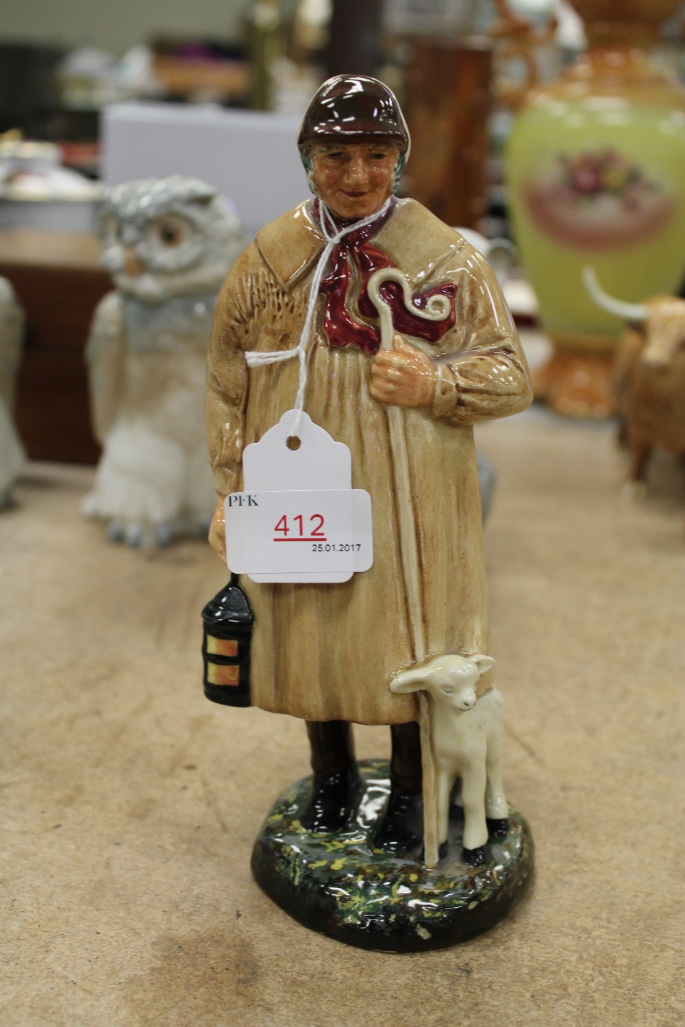 Royal Worcester 'The Shepherd' figure HN1975