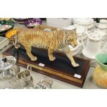 Franklin mint 'On the Prowl' Tiger figure