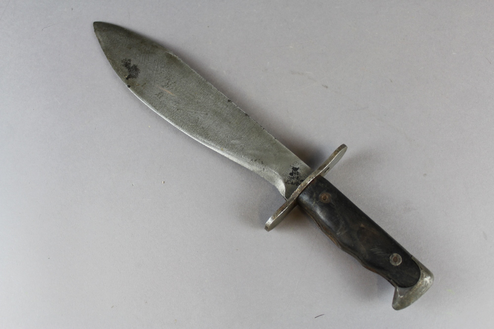 A First World War 1918 dated Bolo knife. (Lacking scabbard)